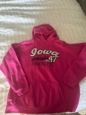 J. America Pink Hooded Pullover